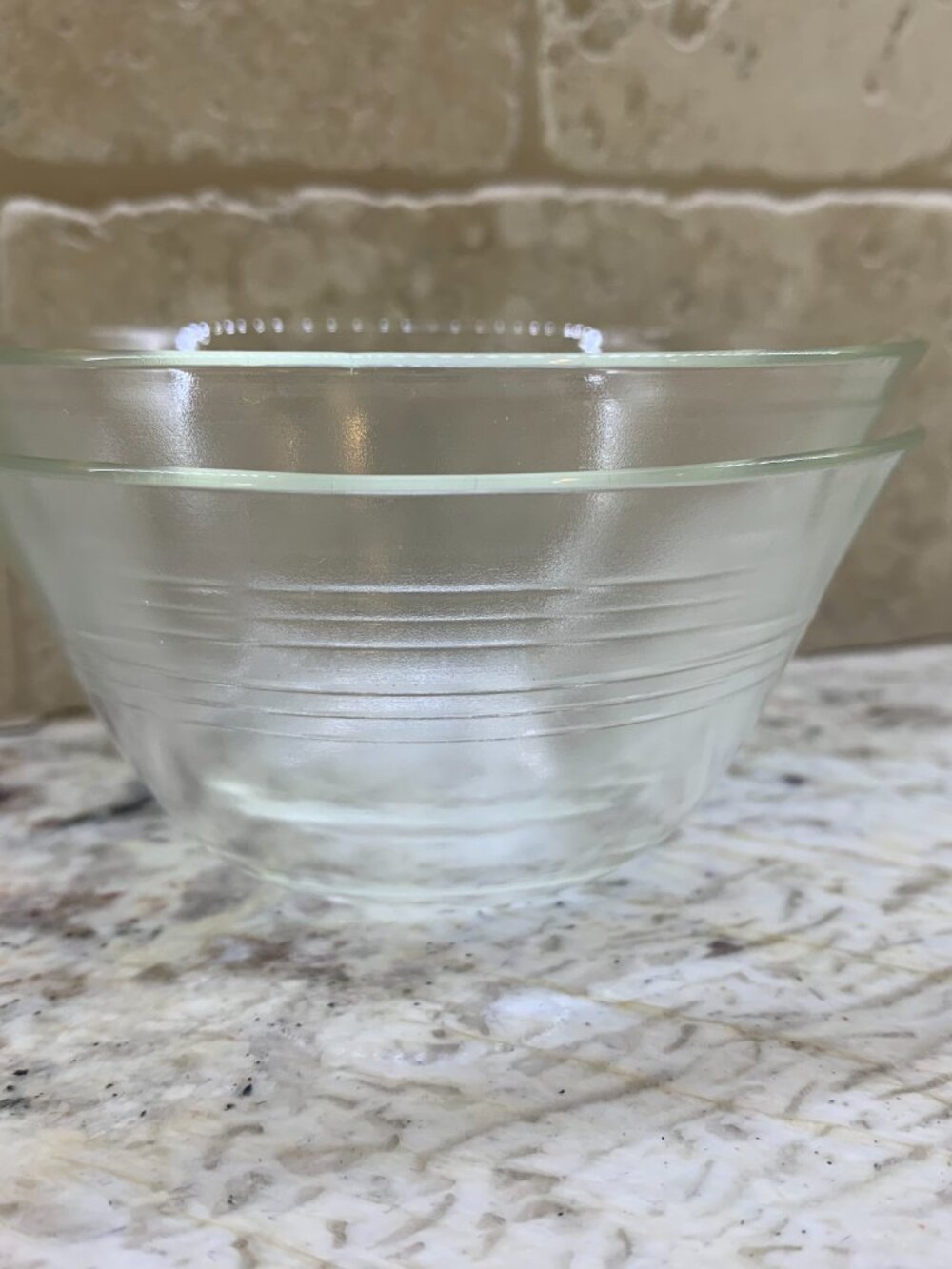 Pyrex custard cups - set of 3 (445)